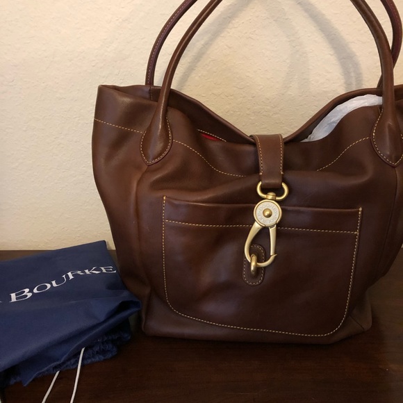 florentine logo lock tote